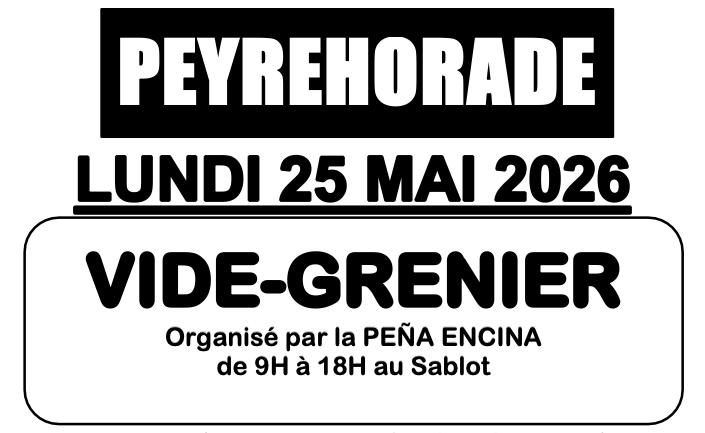 Vide-grenier de pentecôte