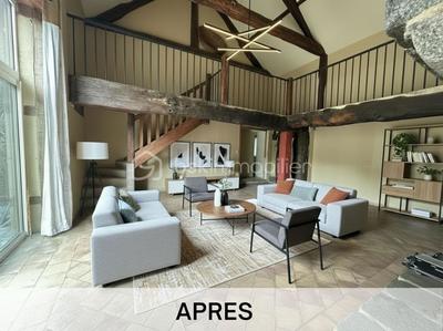 Maison ancienne - 240 m² - 10 pièces