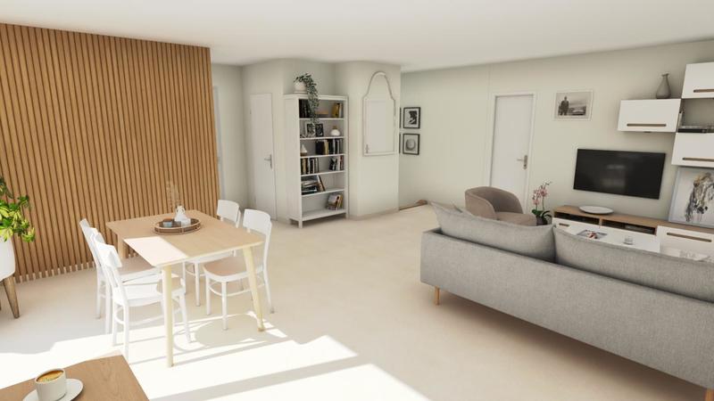 Maison - 90 m² - 4 pièces