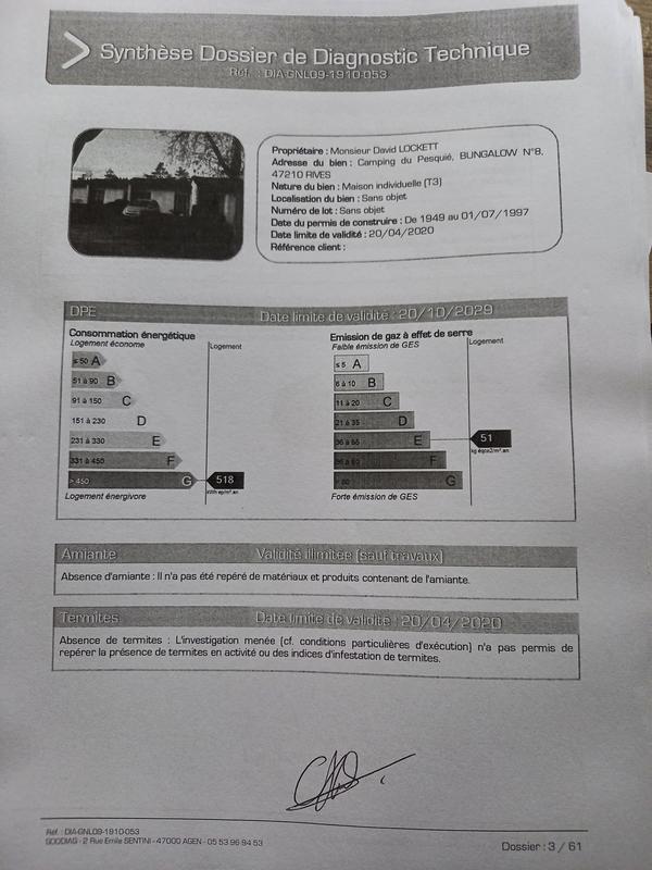 Maison traditionnelle - 60 m² - 3 pièces