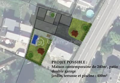 Terrain constructible - 743 m²