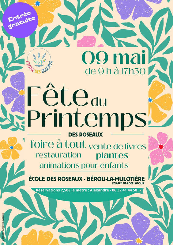 Foire à tout - fête du printemps