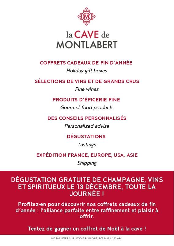 Dégustation à la Cave de Montlabert