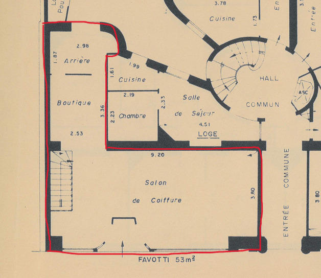 Local commercial - 53 m²