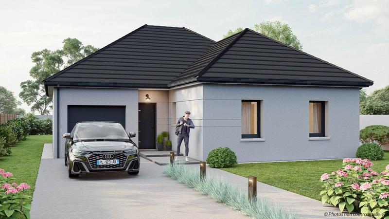 Maison - 82 m² - 5 pièces