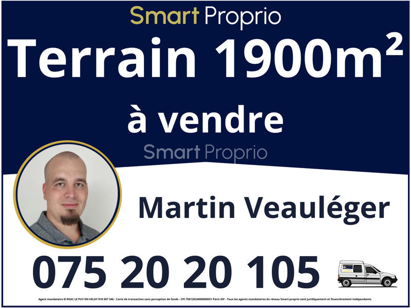 Terrain - 1 911 m²