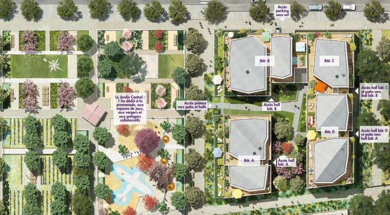 Appartement - 97 m² - 3 pièces