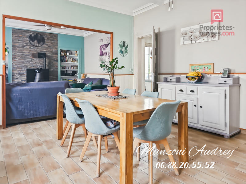 Maison - 96 m² - 5 pièces