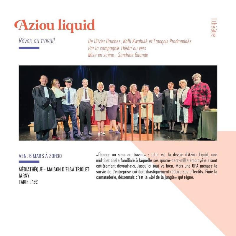 Festival des Rencontres sociales : Aziou liquid