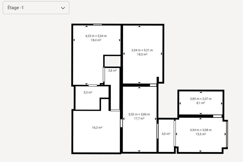 Maison - 84 m² - 5 pièces