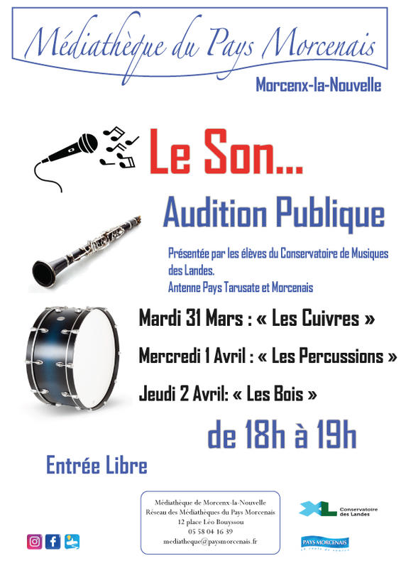Le Son - Audition Publique - les Percussions