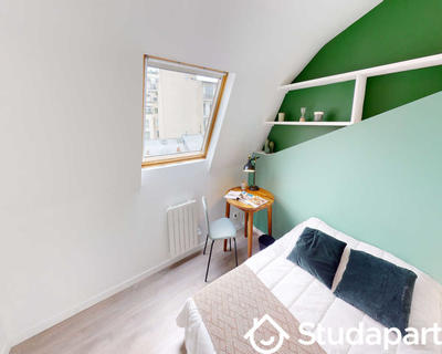 Chambre - 60 m² - 1 pièce