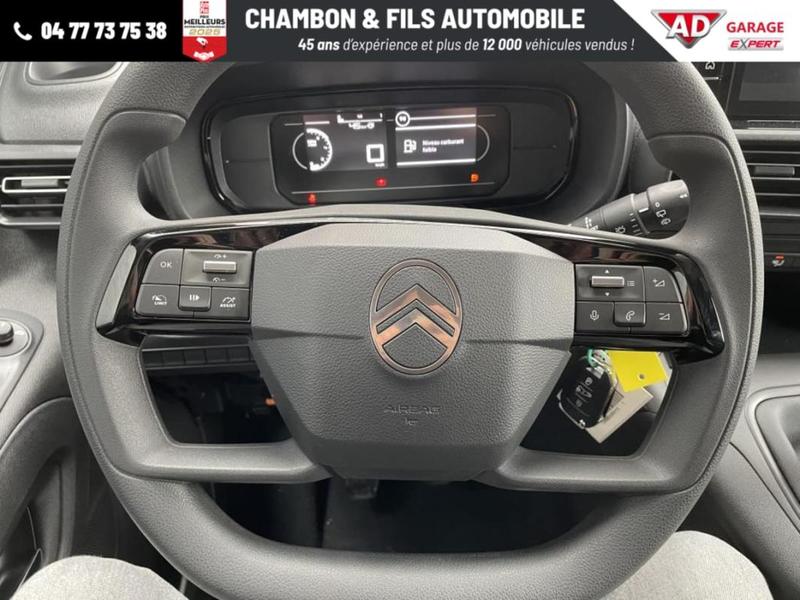 Citroën Berlingo Van Taille m 650kg Bluehdi 130 Eat8 Camera Recul Moduwork