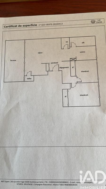Appartement - 75 m² - 4 pièces