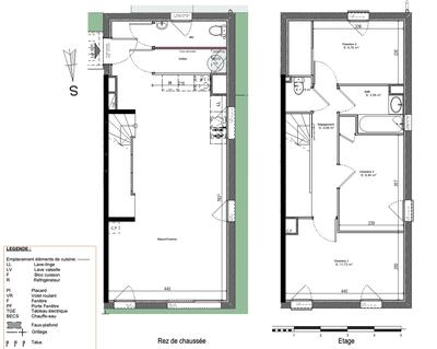 Maison - 83 m² - 4 pièces