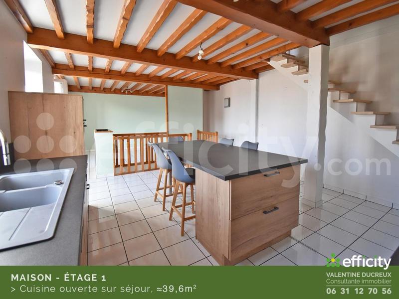 Maison - 99 m² - 4 pièces