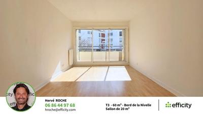 Appartement - 60 m² - 3 pièces