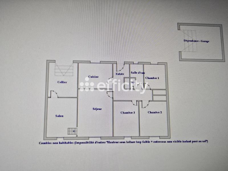 Maison - 93 m² - 4 pièces