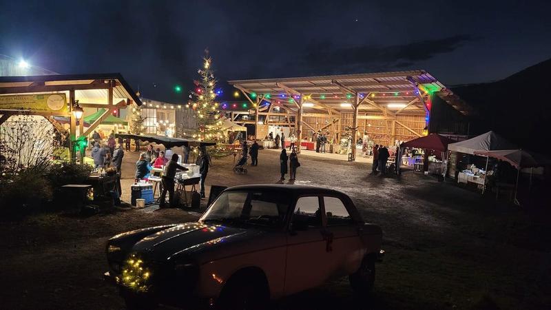 Marché de Noël à la ferme