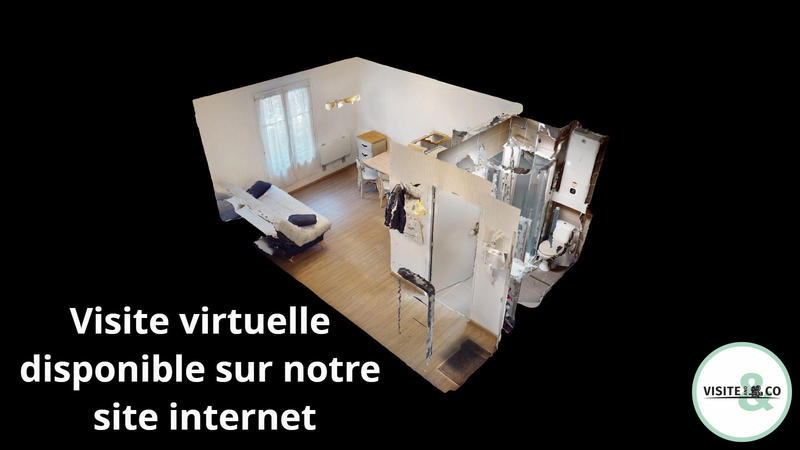 Appartement - 19 m² - 1 pièce