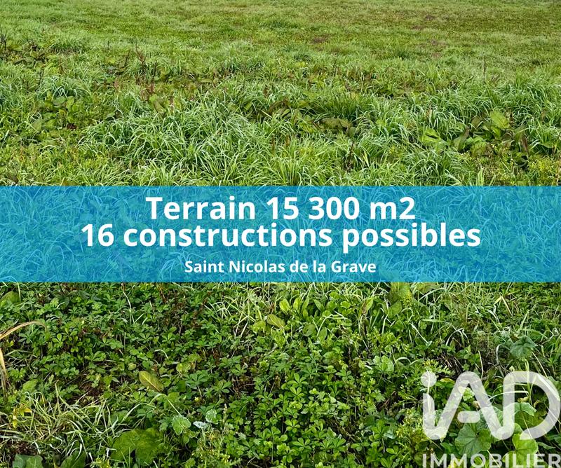 Terrain - 15 300 m²