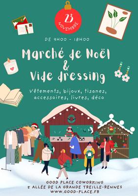 Marché de noël - vide-dressing