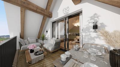 Appartement - 85 m² - 4 pièces