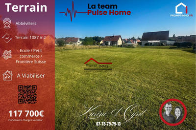 Terrain - 1 087 m²