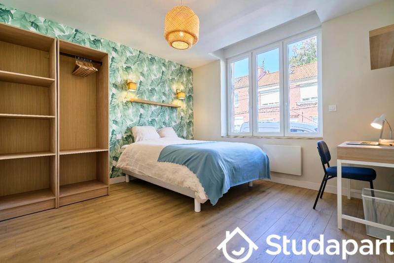 Chambre - 10 m² - 1 pièce