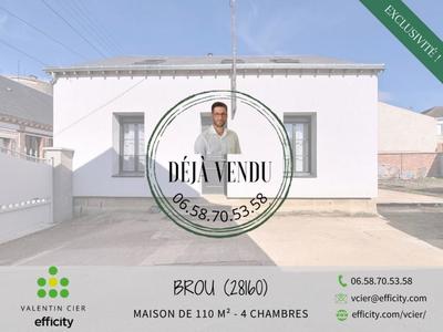 Maison de ville - 110 m² - 5 pièces