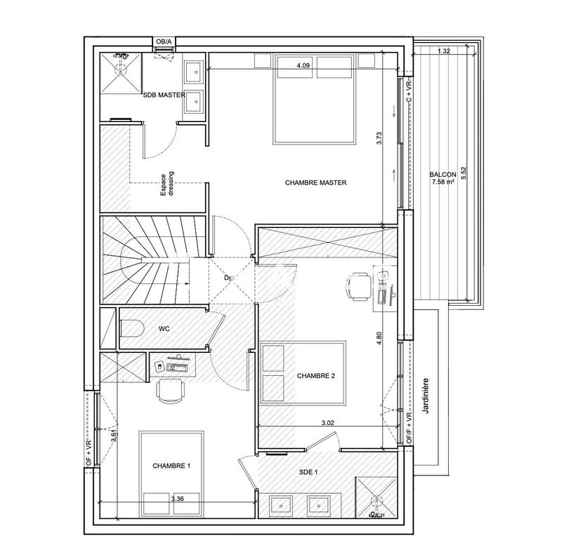 Villa - 125 m² - 4 pièces