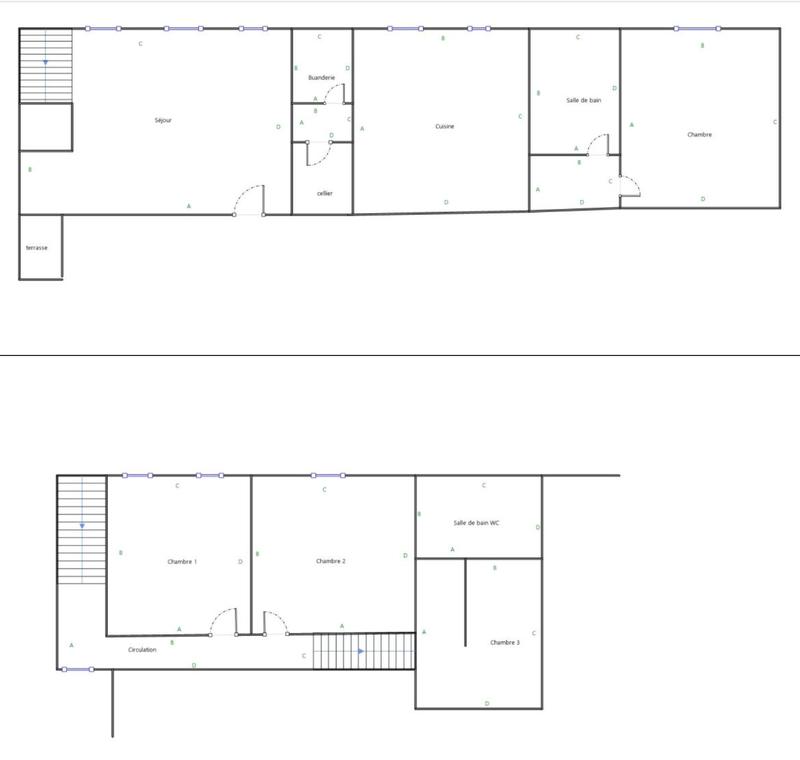 Appartement - 136 m² - 6 pièces