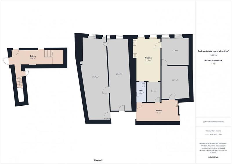 Immeuble - 145 m² - 5 pièces
