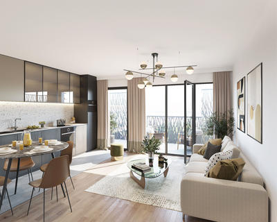 Appartement - 46 m² - 2 pièces