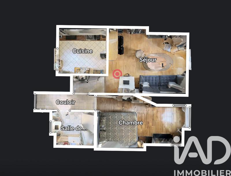 Appartement - 41 m² - 2 pièces