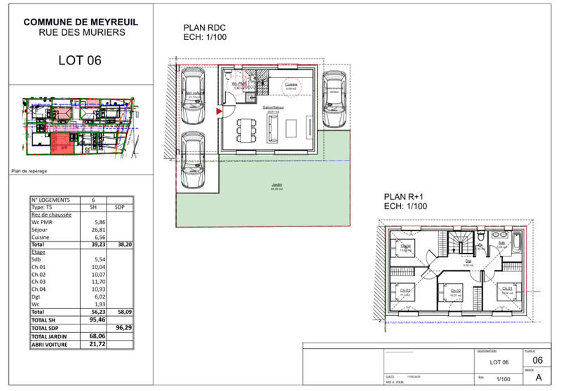 Maison - 100 m² - 5 pièces