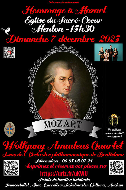 Wolfgang Amadeus Quartet = Hommage à Mozart