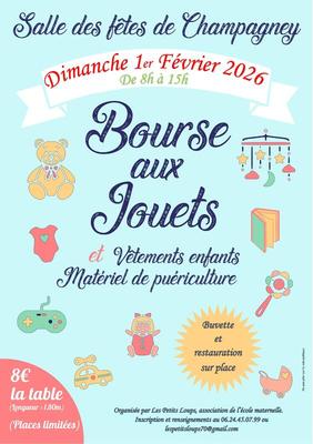 Bourse aux jouets et articles de puéricultures