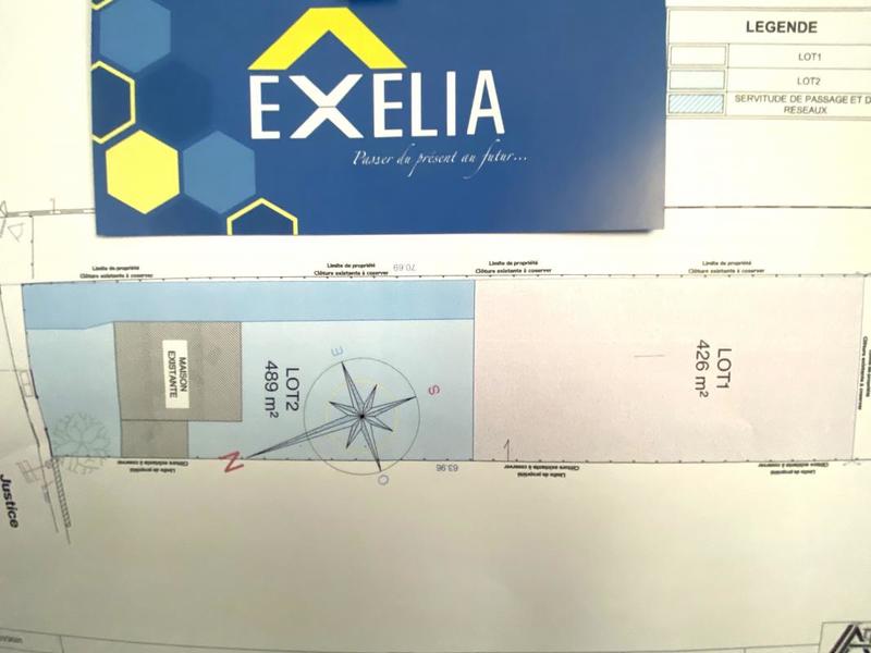 Terrain constructible - 426 m²