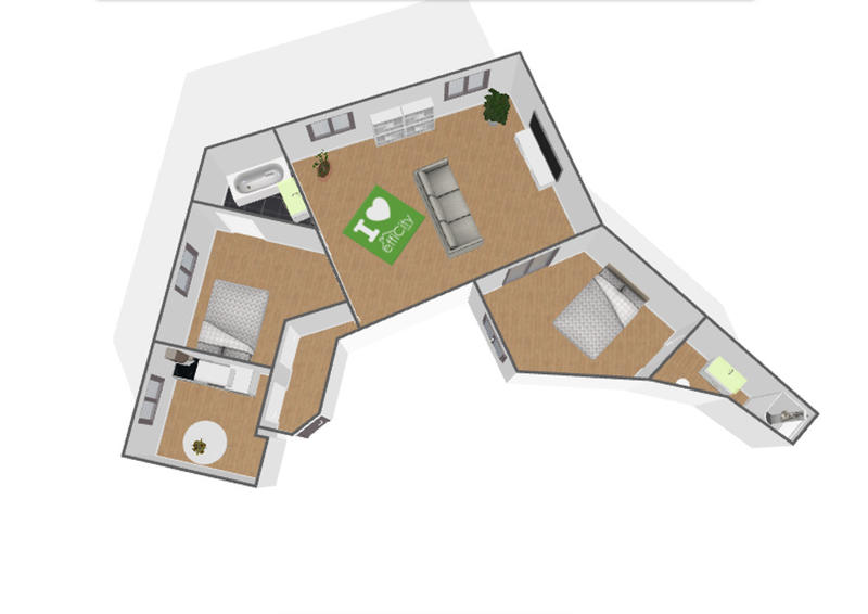 Appartement - 73 m² - 4 pièces