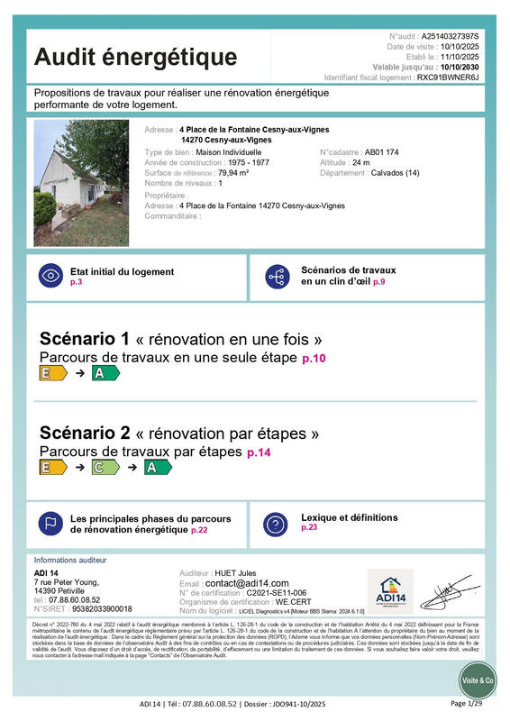 Maison - 78 m² - 4 pièces