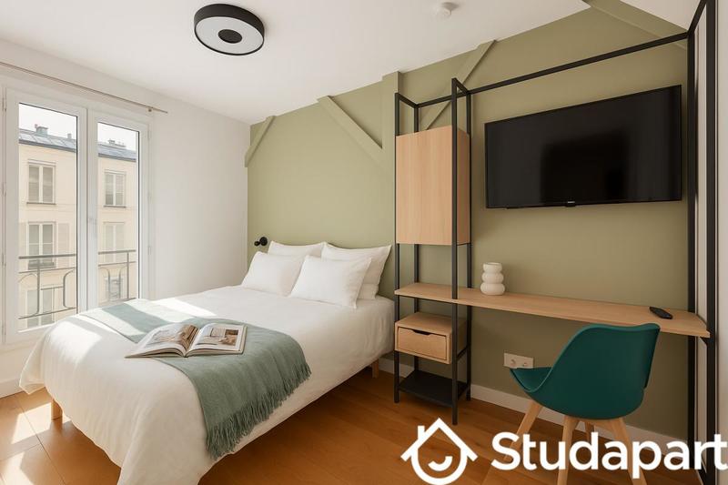 Chambre - 10 m² - 1 pièce