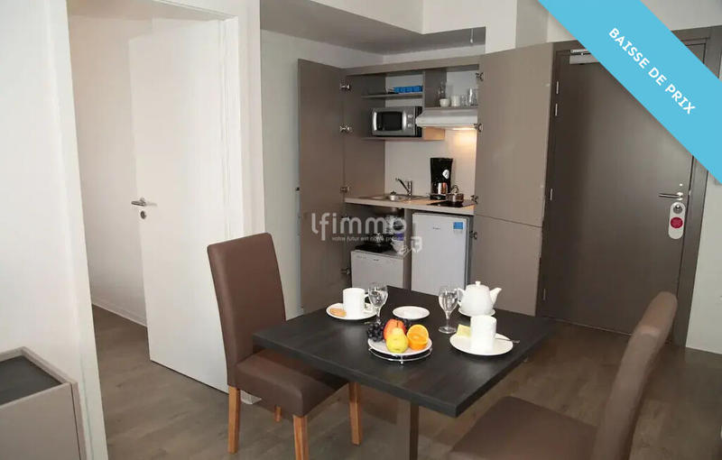 Studio - 24 m² - 1 pièce