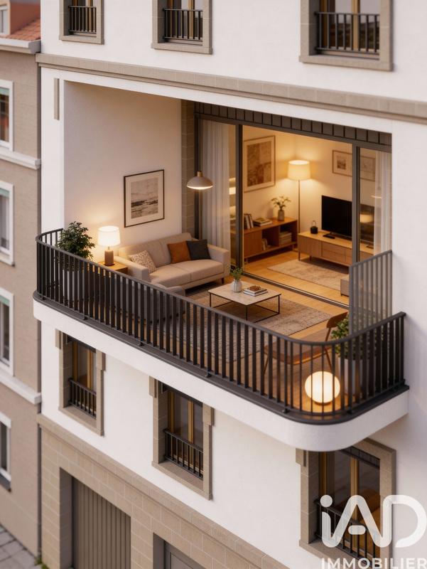 Appartement - 62 m² - 3 pièces