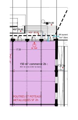 Local commercial - 150 m²