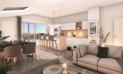 Appartement - 43 m² - 2 pièces