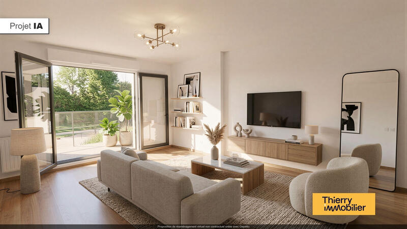 Appartement - 59 m² - 3 pièces