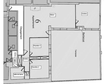 Appartement - 111 m² - 4 pièces