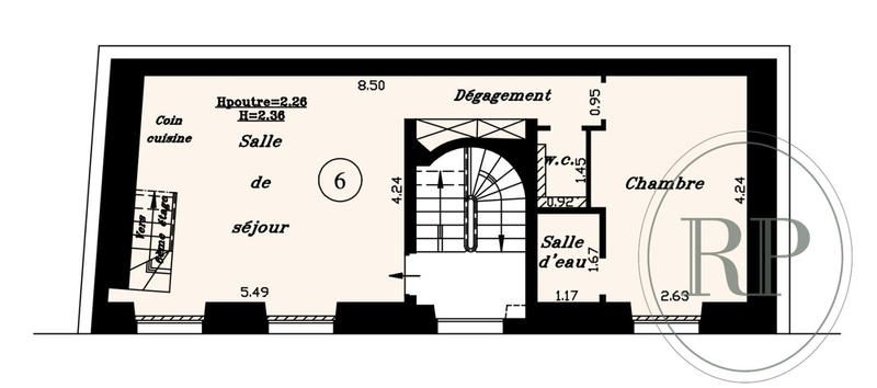 Appartement - 49 m² - 3 pièces