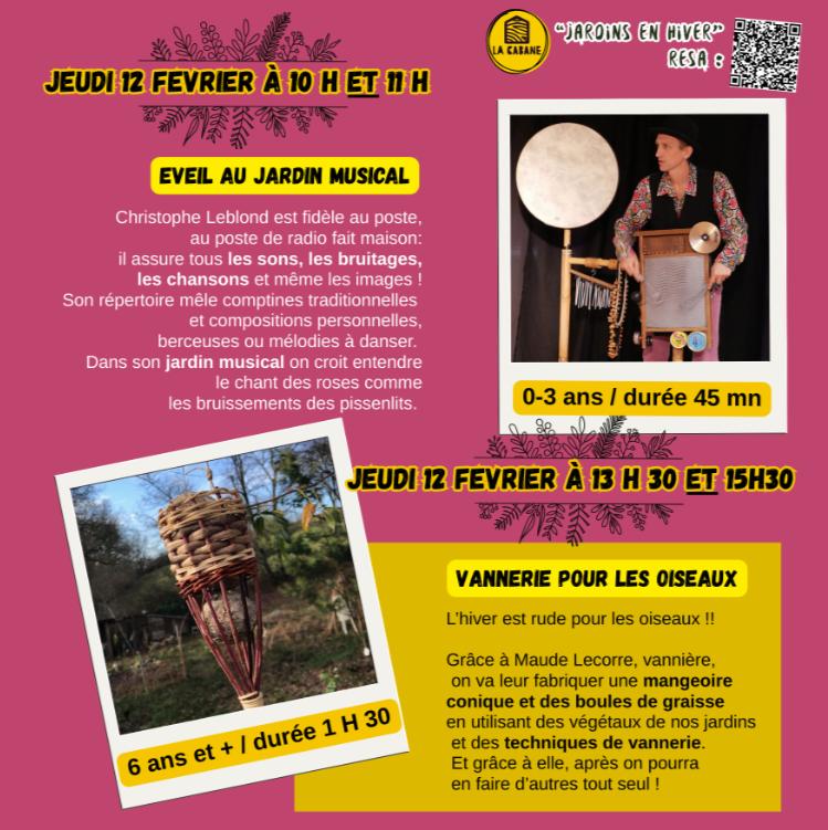 Vannerie pour les oiseaux